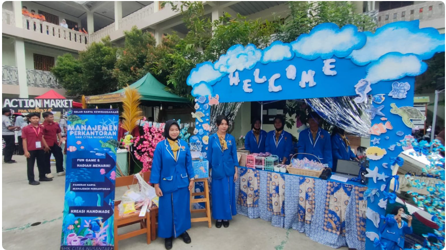 SMK Citra Nusantara Panongan Gelar Karya Kewirausahaan, Tampilkan Inovasi Siswa Siap Kerja